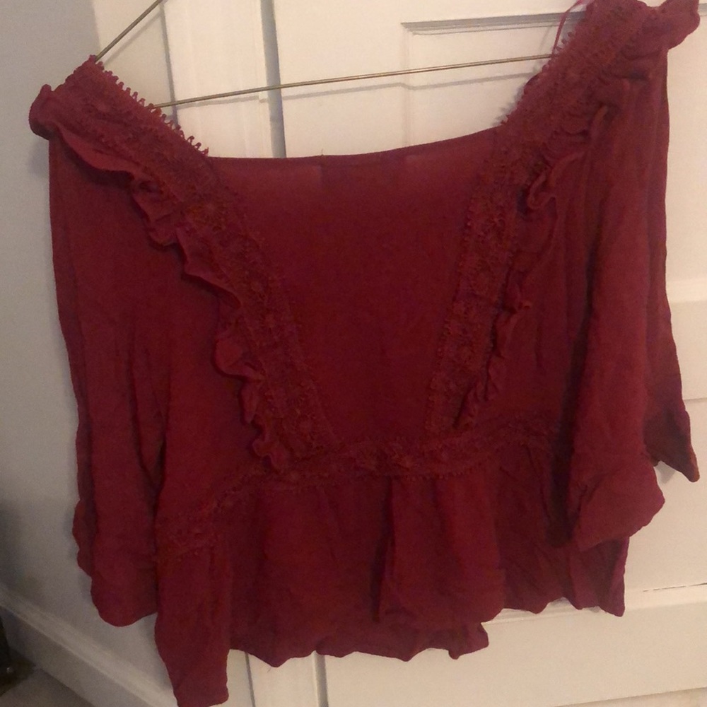 Rust-colored flared top - Picture 5 of 5
